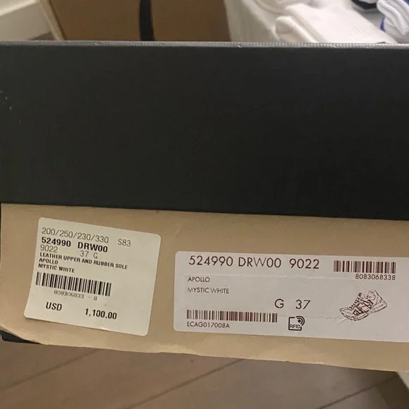 Gucci Women's Cream Multicolor Sneakers - Picture 3 of 5